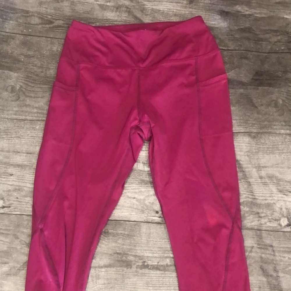 Tsla purple high waisted women’s leggings